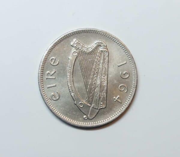 IRELAND IRISH FLORIN 1964. UNC. ML Cool Coins