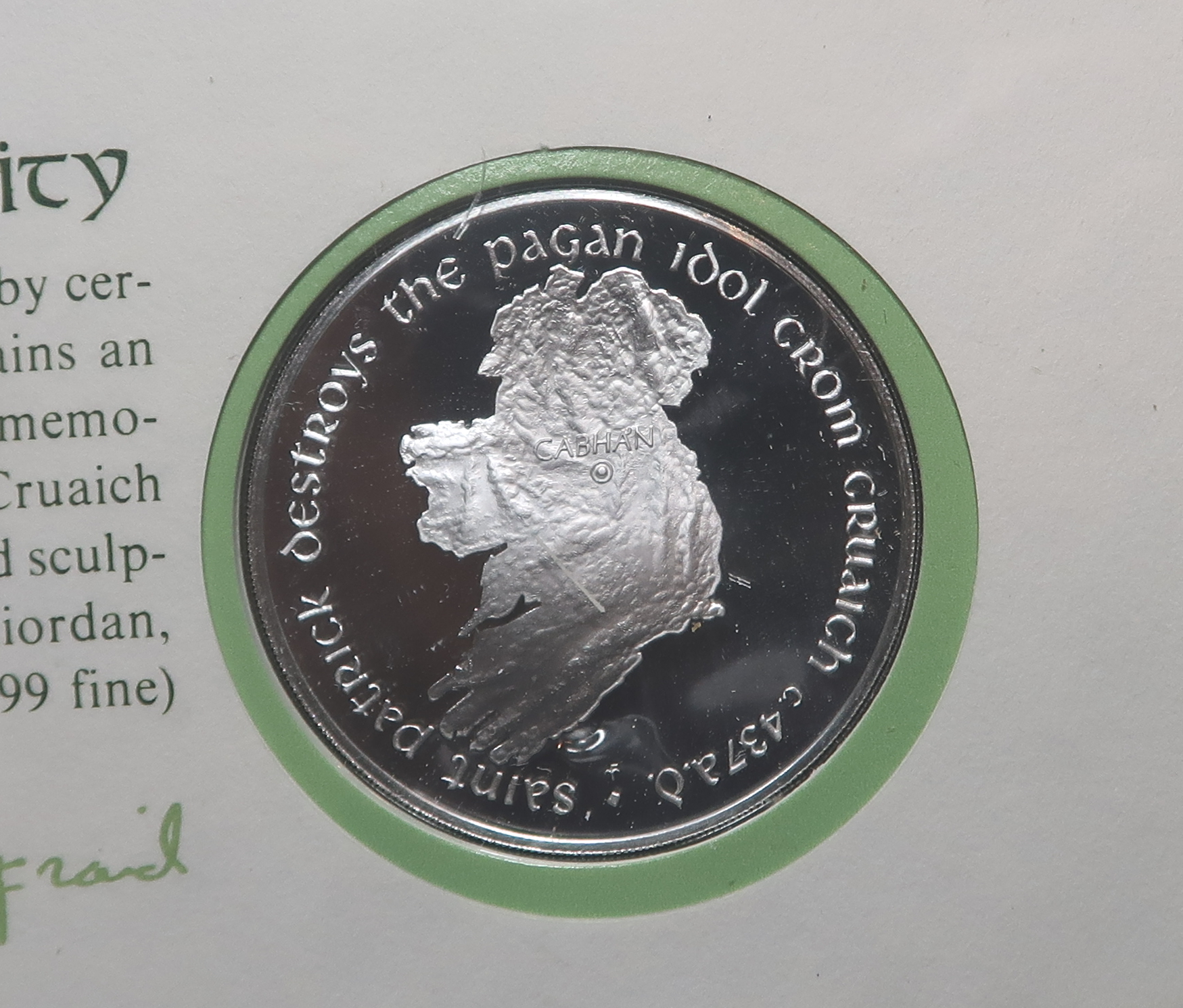 thumbnail image 2 of Official Celtic FC Coin Memorabilia Medal – Brand New, Clubs: Celtic, Football Medal/Coin 2 of 3