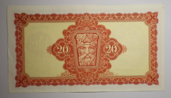 IRELAND LAVERY TWENTY POUND NOTE   24.3.1976 . - Image 2