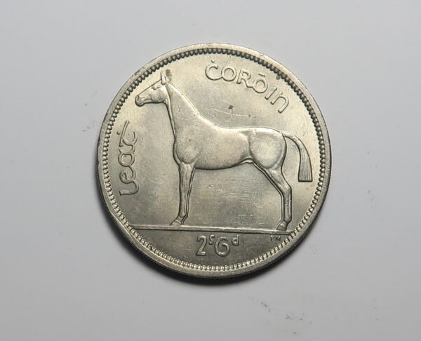 IRELAND HALFCROWN 1966.  UNC .