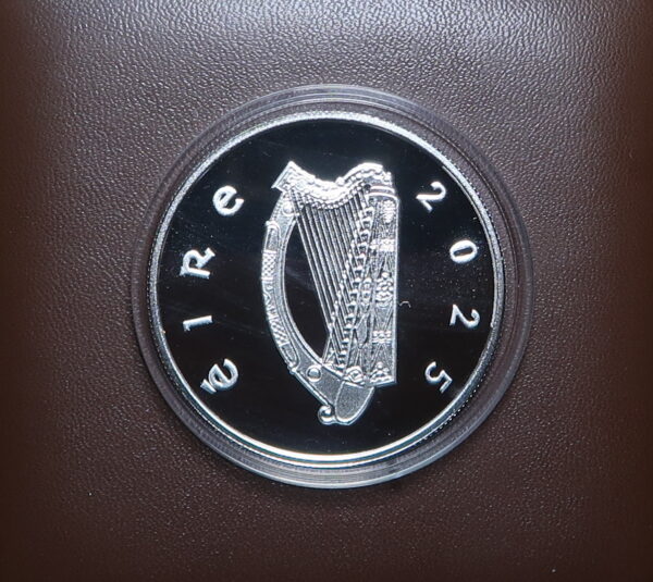 IRELAND 15 EURO SILVER PROOF COIN. 2025.  DANIEL O'CONNELL. 1775 - 1847. - Image 3