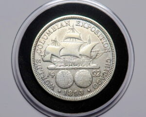 USA :   SILVER HALF DOLLAR 1893. COLUMBIAN EXPOSITION.