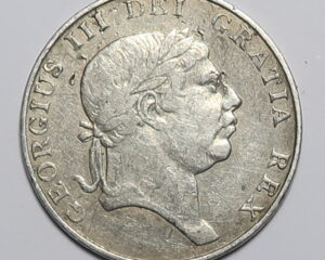 IRELAND : BANK OF IRELAND SILVER 10 PENCE TOKEN 1813. GEORGE 111.