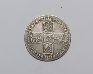 GREAT BRITAIN : SILVER  SIXPENCE 1746. GEORGE 11.