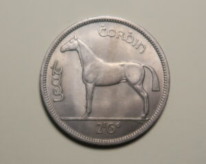 IRELAND HALFCROWN 1966. UNC .