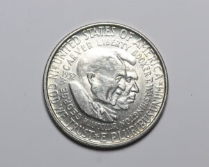 USA :  SILVER HALF DOLLAR 1952.  WASHINGTON & CAVER .