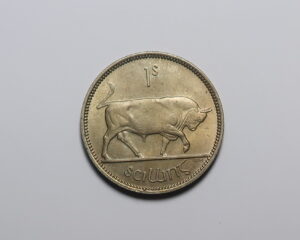 IRELAND: IRISH SHILLING 1954.