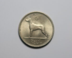 IRELAND: IRISH SIXPENCE 1961. UNC.