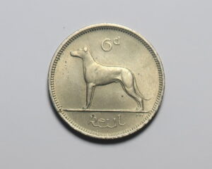 IRELAND: IRISH SIXPENCE 1959. UNC.