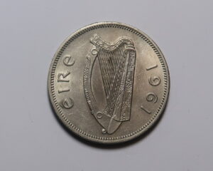 IRELAND: IRISH FLORIN 1961.