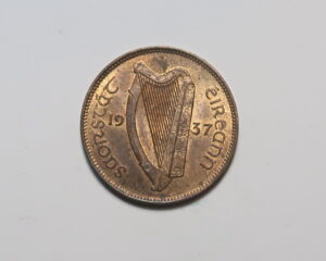 IRELAND : FARTHING 1937.