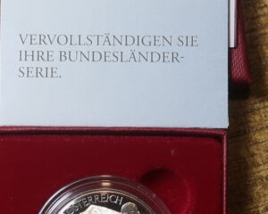 AUSTRIA : SILVER PROOF 10 EURO 2016. FEDERAL STATES.