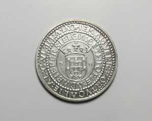 PORTUGAL : SILVER 1000 ESCUDOS 1983.  0.835 SILVER