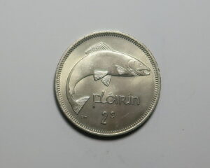 IRELAND: IRISH FLORIN 1959. UNC .