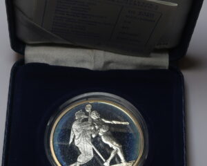 GREECE : SILVER PROOF 10 EURO 2004. OLYMPIC GAMES ATHENS 2004.