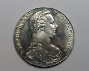 AUSTRIA SILVER MARIA THERESA THALER 1780. RESTRIKE