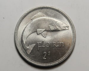 IRELAND: IRISH FLORIN 1968. UNC.