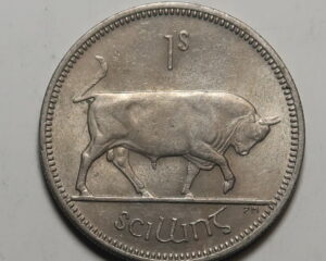 IRELAND: IRISH SHILLING 1966.