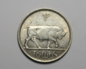 IRELAND: IRISH SILVER SHILLING 1941.