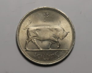 IRELAND: IRISH SHILLING 1964. UNC .