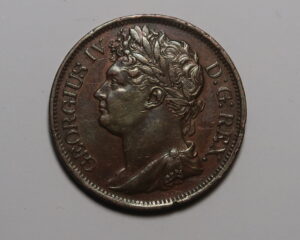 IRELAND HIBERNIA PENNY  1822. GEORGE 1V.
