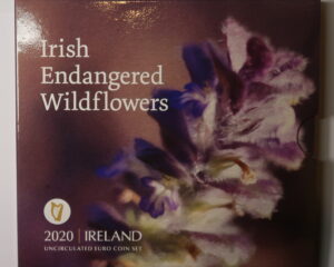 IRELAND : ANNUAL OFFICIAL  MINT SET 2020. IRISH ENDANGERED WILDFLOWERS.