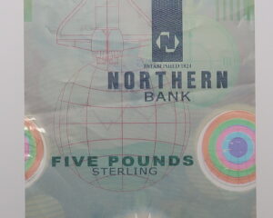 IRELAND : NORTHERN BANK £5 POUND 8.10.1999. POLYMER.
