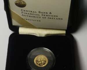 IRELAND : TWENTY EURO GOLD PROOF COIN 2007. CELTIC CULTURE. KM 59